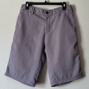 Gray Flat Front shorts